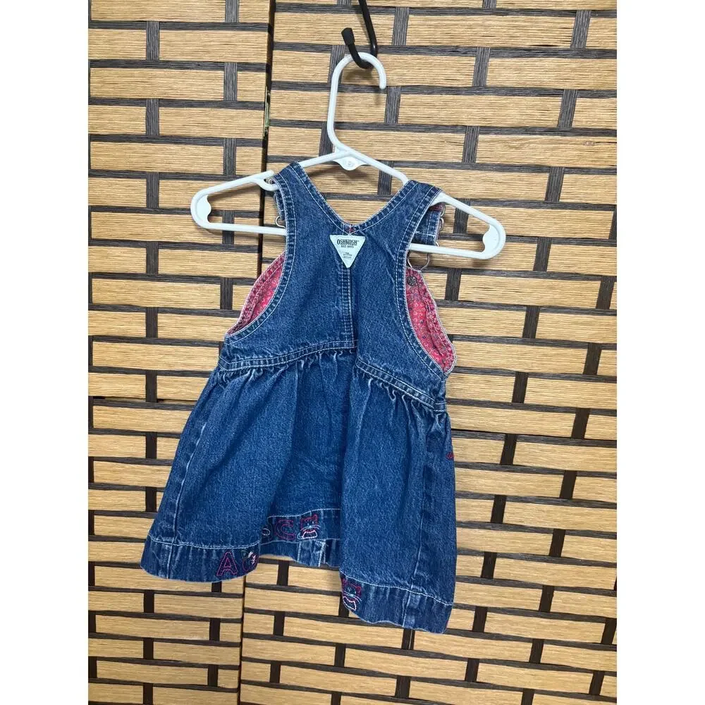 Osh‎ Kosh Denim ABC's Dress Size 12 Months